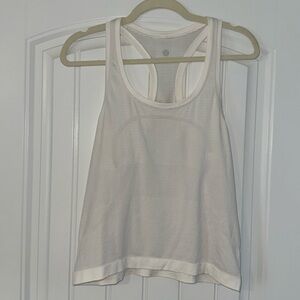 Lululemon Swiftly Tech Racerback Tank Top 2.0
Waist Length - White/White